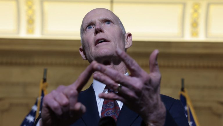 Senator Rick Scott says Florida needs more money for Ian relief, after voting against plan to keep FEMA, government going