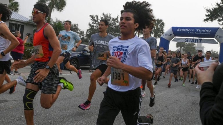 Runners flock to the 5th annual Turkey Trot at Tradition for Thanksgiving Day run