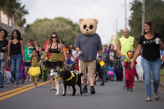 The City of Vero Beach Recreation Department's 60th Annual Halloween Parade & Costume Contest on Saturday, October 27, 2018 in Vero Beach.