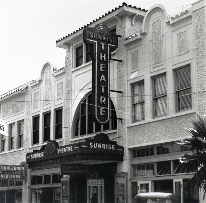 Sunrise Theatre in the 1930s.
