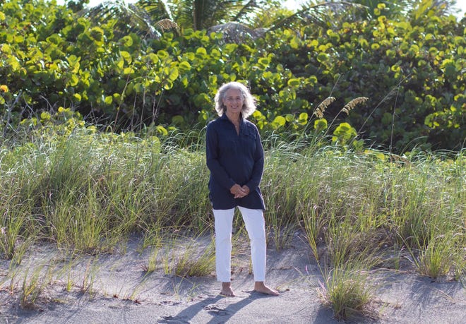 Jupiter Island resident Dena Testa (pictured) and her husband David Testa have spearheaded efforts to stop proposed construction on the oceanfront side of the island's 300-block.