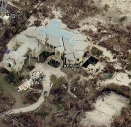 With some damage from Hurricane Ian, including to the roof, this West Gulf Drive home on Sanibel has sold for $11.7 million, the largest sale of a house on the island.