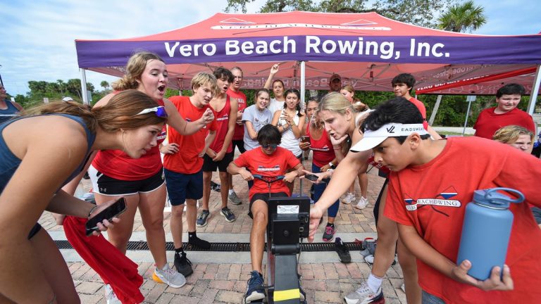 Vero Beach Rowing hosts 2022 Ergathon