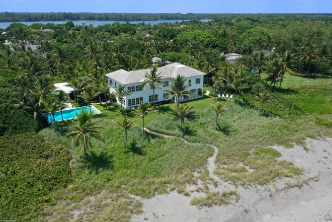 A Martin County home, at 127 S. Beach Road, sold for $29 million in October 2022.