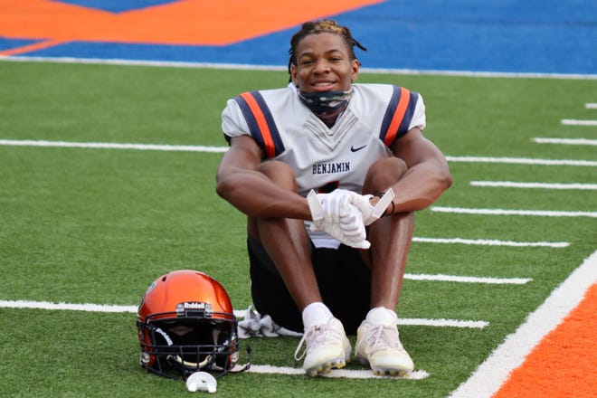 Class of 2023 WR Micah Mays took a seat to take in being back in the atmosphere of preseason camp.