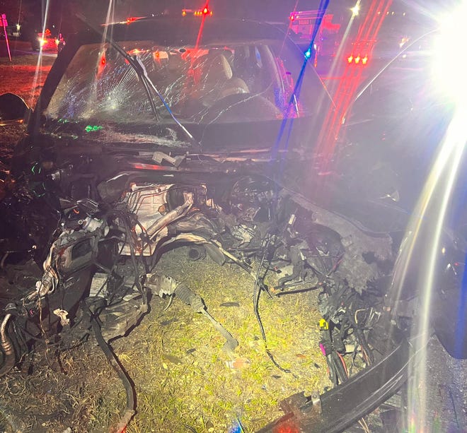 A car crash on Saturday, Jan. 21, 2023 caused four passengers to be ejected from their cars, according to the Martin County Sheriff's Office.