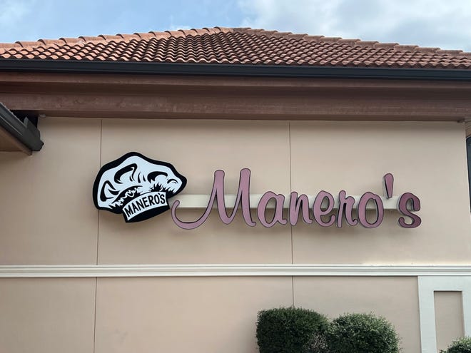 Manero's Restaurant has redecorated and looks like a beautiful brand-new restaurant; refreshed, light, modern, and very attractive.