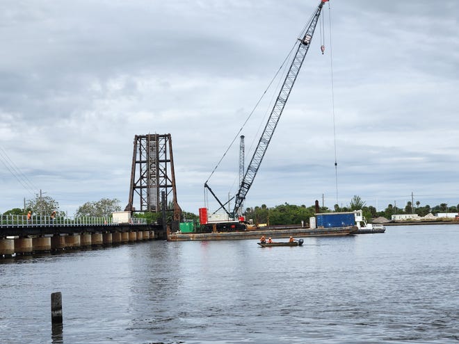 Brightline has announced a 21-day closure at the bridge to boat traffic in April 2023. Work is already underway including adding a safety railing to the 1926 built structure.