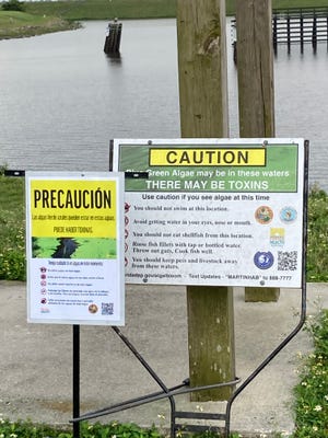 The Florida Department of Health in Martin County added signs warning of toxic blue-green algae in Spanish after Indian Riverkeeper Mike Conner made the suggestion.