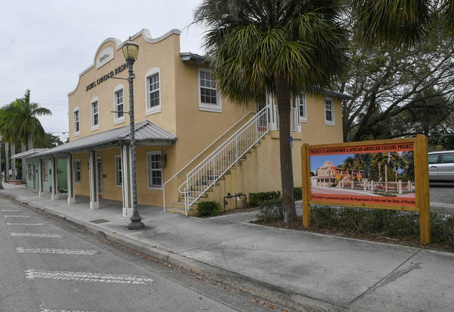 The Jackie L Canyon Building is seen along Avenue D on Saturday, Feb. 18, 2023, in Fort Pierce. The building will soon become the Florida Highwaymen & African-American Culture museum.