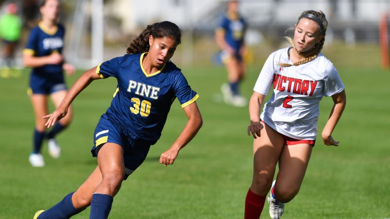 Giovanna Waksman nets eight goals to lead Pine girls soccer in regional quarterfinal win