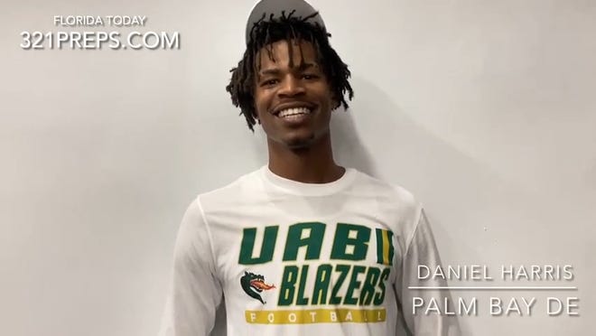 Palm Bay High defensive end Daniel Harris signed with UAB