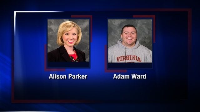 Reporter Alison Parker and videographer Adam Ward with WDBJ-TV in Roanoke, Va. were shot and killed on air this morning. The station is owned by Schurz Communications, the parent company of the South Bend Tribune and WSBT-TV. Photo courtesy WDBJ-TV
