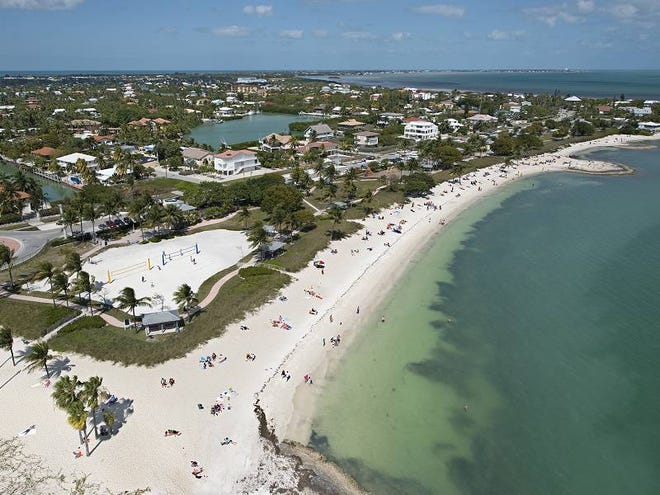 Among the free attractions in the Florida Keys for visitors is Sombrero Beach Park in Marathon.