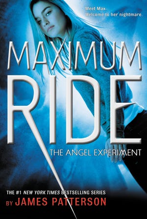 "Maximum Ride" is the name of the main character in the young adult book series by James Patterson. The books focus on a group of friends who are winged human-avian hybrids.