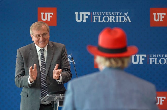 Former UF president Ken Fuchs wrote billionaire developer Jeff Greene in late January to tell him that UF didn't want to name the entire campus after Greene because the university needed to keep naming rights available for other needed donations.