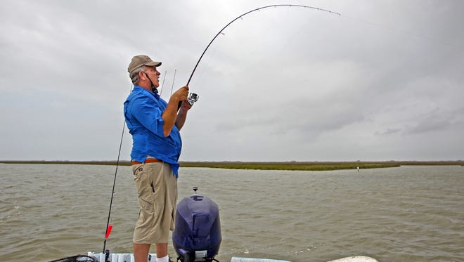 If Florida's springtime fishing had an official logo, this would be it.