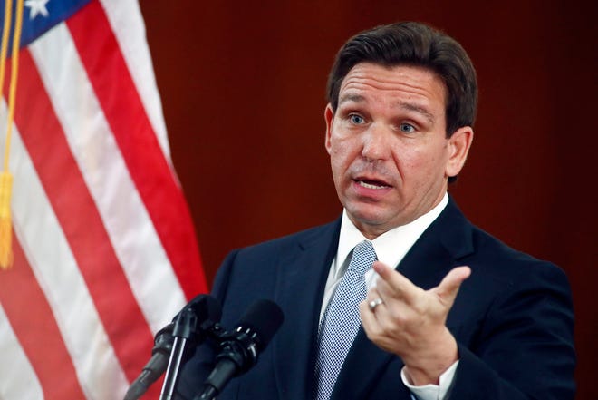 Gov. Ron DeSantis has called for sweeping restrictions on undocumented migrants in Florida, breaking with his predecessor, now-U.S. Sen. Rick Scott, on key provision.