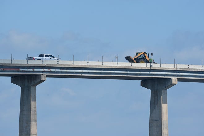 The A.B. Michael Bridge in Wabasso is seen on Tuesday, Feb. 28, 2023. After more than a year of delays, installation of the $1.4 million safety railing begins on March 31. The fence is designed to protect pedestrians and bicyclists as they cross from the mainland to the barrier island.