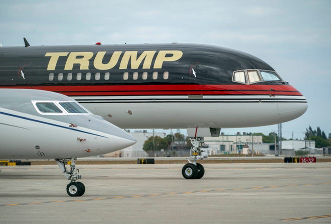 West Palm Beach criminal defense attorney Michael Salnick said if Trump is indicted, it is most likely his lawyers would arrange for him to fly to New York to surrender in person. Trump's 757 was still parked at Palm Beach International Airport as of Monday, March 20, evening.