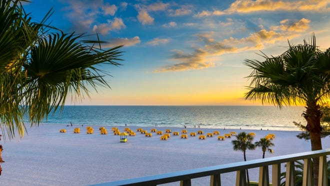 Warm sun, cool breeze, beautiful panorama at St. Pete Beach. What more do you need?