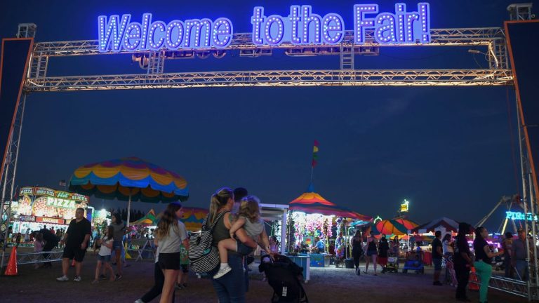 Nightlife at the St. Lucie County Fair in Fort Pierce