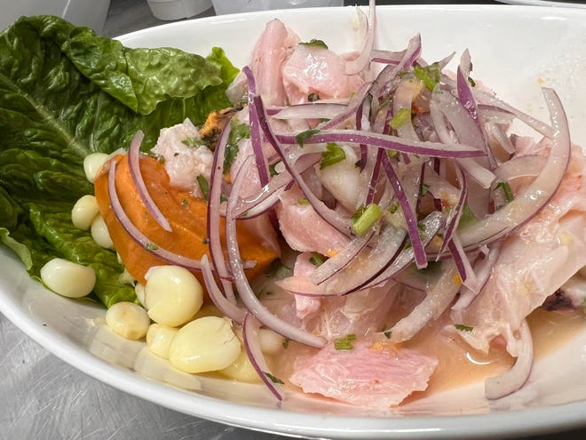 La Tradición Peruvian Restaurant opened Jan. 21 in Tradition in Port St. Lucie. Its menu features Peruvian ceviche.