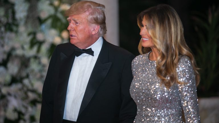 Where’s Melania? Former first lady not seen or mentioned in Trump speech at Mar-a-Lago after arrest