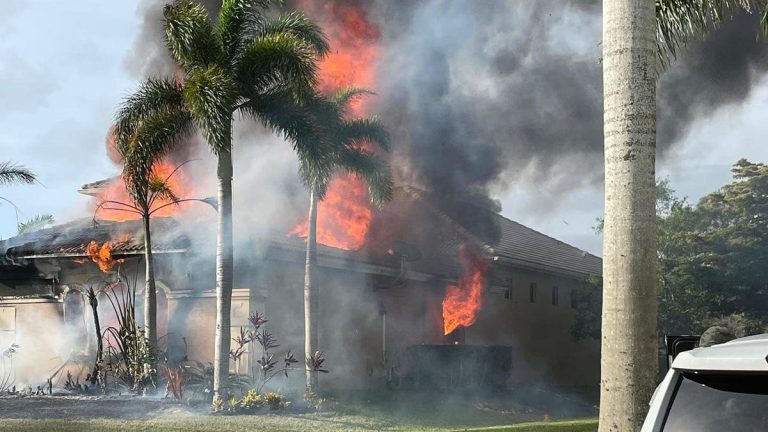 House in Palm City a ‘total loss’ after fire