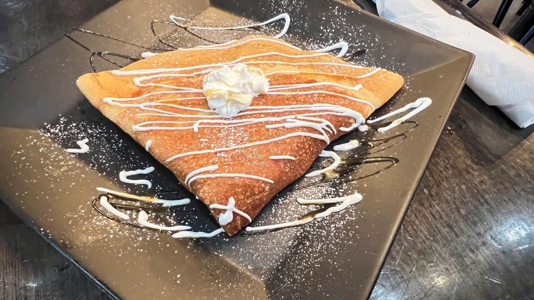 Restaurant review: Crepe menu features sweet and savory, plus gelato and funky decor