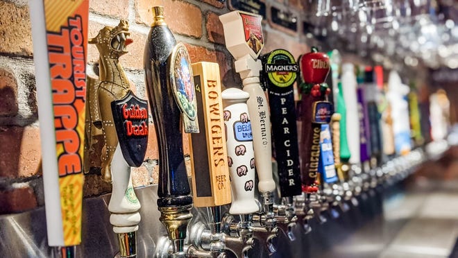 World of Beer offers more than 50 rotating beers on tap, as well as over 450 bottled beers.