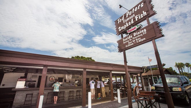 Open since 1951, Ted Peters Smoked Fish is an institution in St. Pete. Featuring smoked mullet and other Florida fish cooked in a red oak smoker, the restaurant goes through approximately 3 million pounds of fish each year.