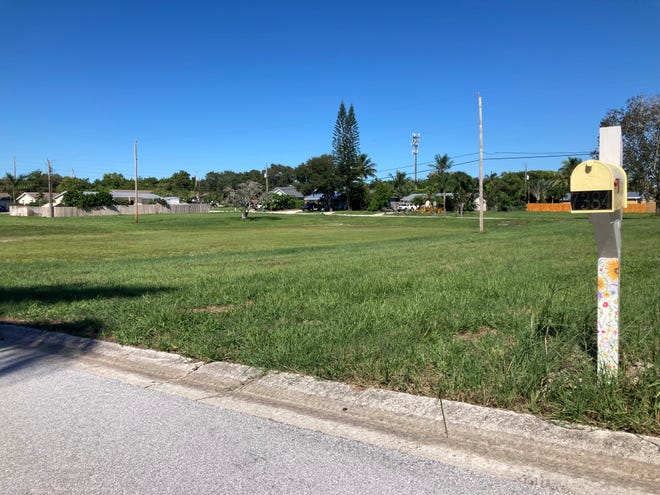 Vacant lots sit on Southeast James Street in the Hobe Heights neighborhood in Martin County on Sept. 30, 2022, after Hurricane Ian passed by Martin County and through central Florida. Martin County purchased and demolished 12 homes in the area to mitigate flooding issues.