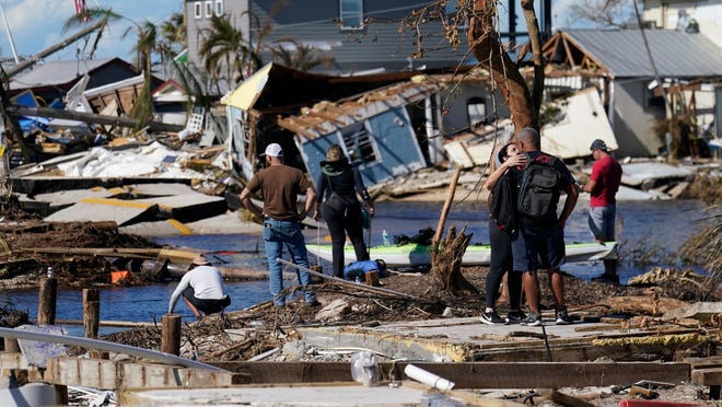 Hurricane Ian's path left destruction and death.