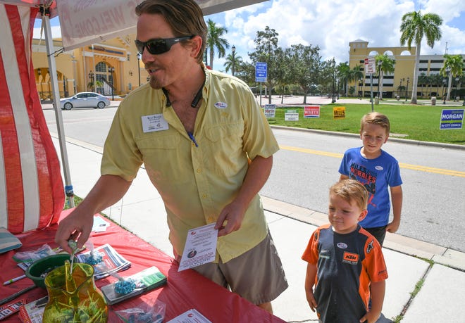 St. Lucie County voters participate in the Florida Primary Election on Tuesday, Aug. 23, 2022, at the MidFlorida Event Center in Port St. Lucie.