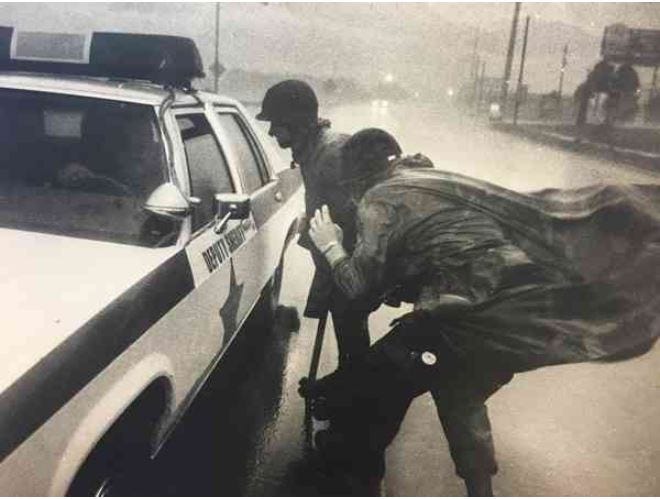 1985’s Hurricane Kate made landfall in Florida’s Panhandle as a Category 2 storm on Nov. 21. This archived image was taken in Panama City. [File photo]