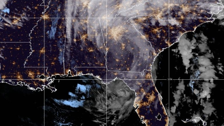 Tropical Depression Nicole bringing heavy rain to portions of US after pounding Florida