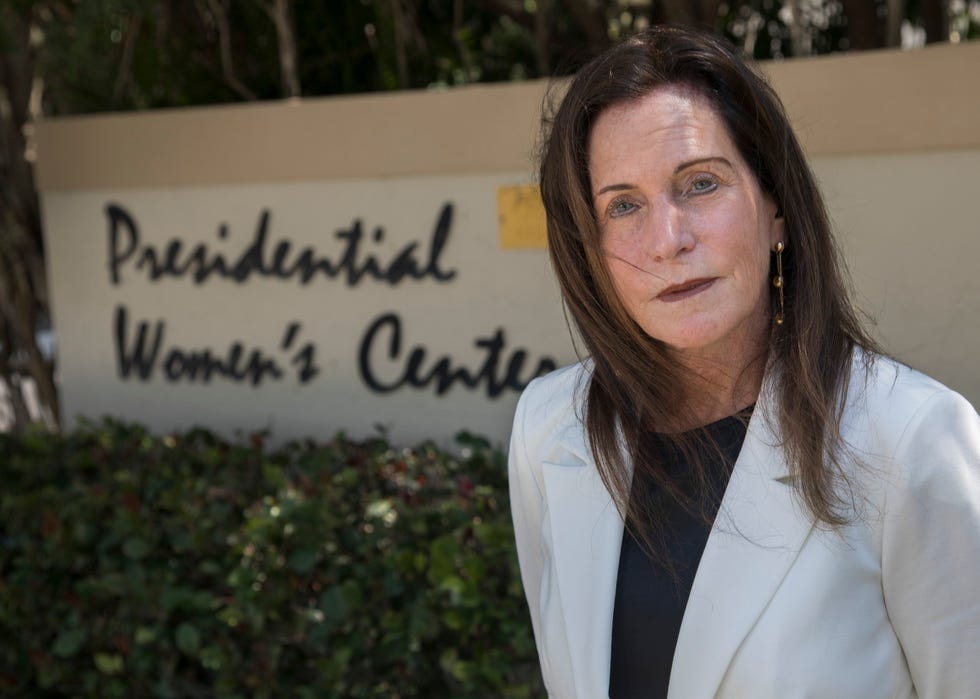 Mona Reis at the Presidential Women's Center in West Palm Beach, which she founded.