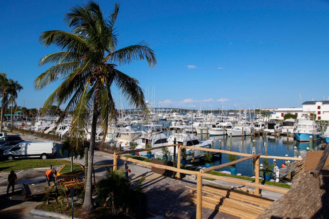 Views from the deck of Cobb's Landing in Fort Pierce just south of the future site of King's Landing between Indian River Drive and Second Street on Monday, Nov. 14, 2022.
