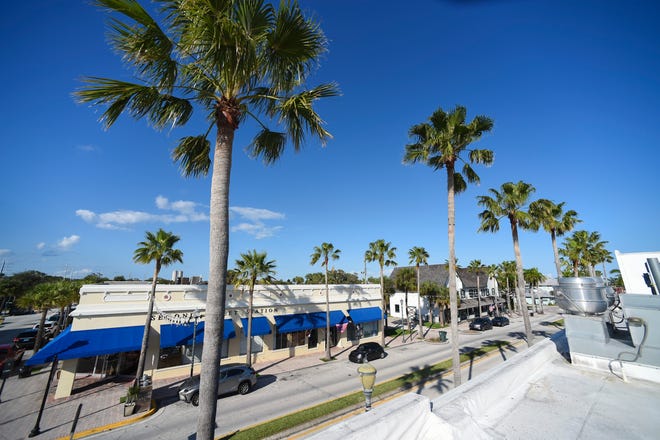 Views from the rooftop of Sailfish Brewing Company in Fort Pierce on Monday, Nov. 14, 2022.