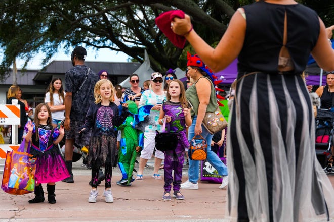 Scenes from the 22nd Annual Hobgoblins on Main Street on Saturday, Oct. 30, 2021, in downtown Stuart. The event featured a parade, painting of a patrol car, costume contest, trick or treating, and local vendors.