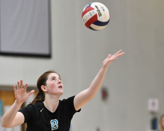 Jensen Beach beats Vanguard in the 5A state semifinal volleyball match, Saturday, Nov. 5, 2022, at Jensen Beach High School.