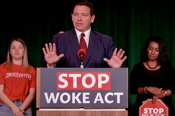Gov. Ron DeSantis signed the "Stop Woke Act" into law in April
