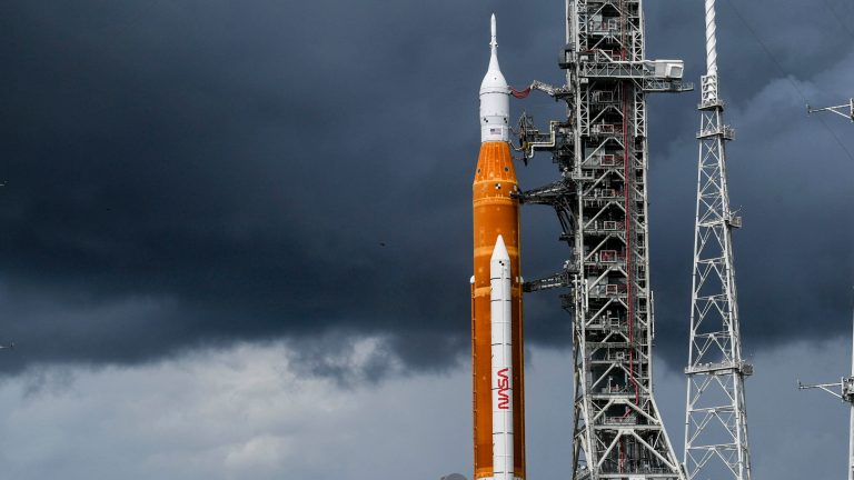 NASA’s Artemis I is delayed again as the moon rocket is left to endure Tropical Storm Nicole