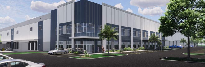 Project Apron is slated for Sansone Group's Legacy Park in Tradition. The 1.2 million square-foot warehouse distribution facility will join Cheney Brothers, Amazon and FedEx.