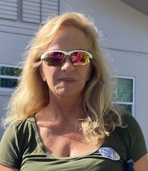 Sherry Piasecki voted Nov. 8, 2022, in Stuart at the Woman's Club of Stuart.