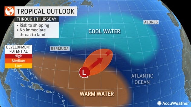 Tropical outlook Dec. 6, 2022.