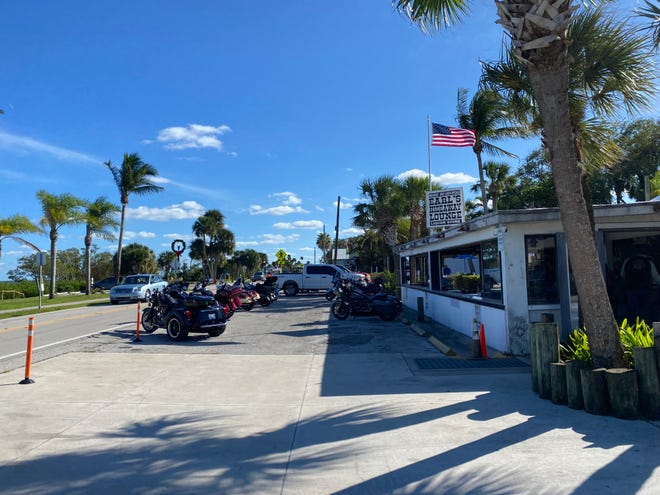 Earl's Hideaway Lounge, a hotspot biker bar in Sebastian at 1405 Indian River Drive, will soon be sold. About a dozen customers gathered  there Tuesday, Nov. 29, 2022.