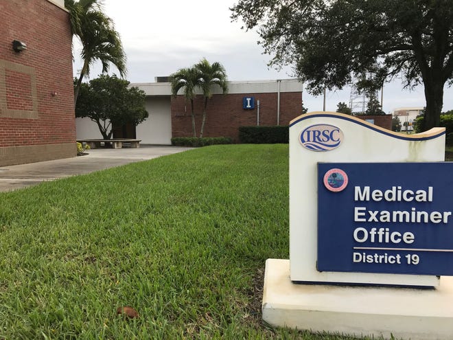 The District 19 Medical Examiner Office for St. Lucie, Martin, Indian River and Okeechobee counties at 2500 South 35th Street in Fort Pierce.