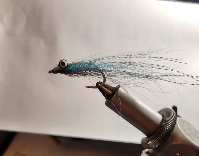 Geno Giza's "go-to" Clouser minnow.